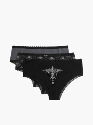 Majtki damskie koronkowe ze sklepu: Cropp w kategorii: Majtki damskie - zdjęcie 4198BBB-532-6969_545IF-99X