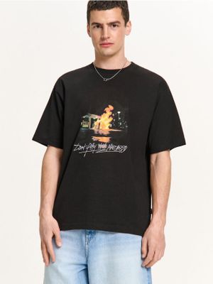 T-shirt męski wiosenny ze sklepu: Cropp w kategorii: T-shirty męskie - zdjęcie 4198BBB-532-6969_549HY-99X