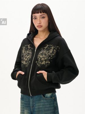Bluza damska jesienna ze sklepu: Cropp w kategorii: Bluzy damskie - zdjęcie 4198BBB-532-6969_550KA-99X