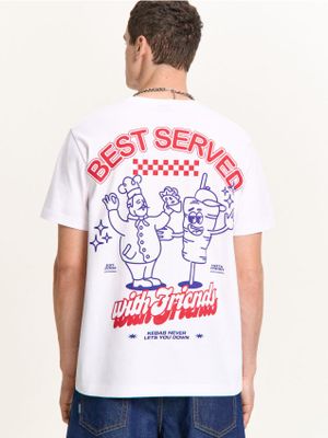 T-shirt męski wiosenny ze sklepu: Cropp w kategorii: T-shirty męskie - zdjęcie 4198BBB-532-6969_551HY-00X