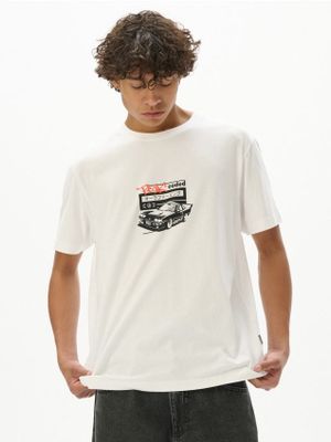 T-shirt męski na wiosnę młodzieżowy ze sklepu: Cropp w kategorii: T-shirty męskie - zdjęcie 4198BBB-532-6969_554FN-00X