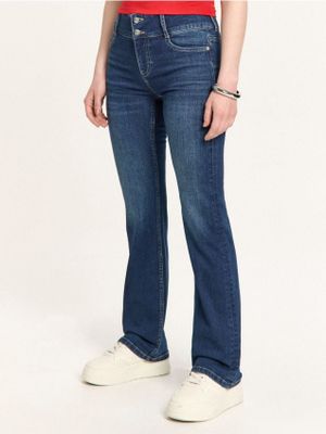 Jeansy damskie w miejskim stylu ze sklepu: Cropp w kategorii: Jeansy damskie - zdjęcie 4198BBB-532-6969_554HX-59J