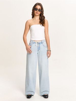 Jeansy damskie ze sklepu: Cropp w kategorii: Jeansy damskie - zdjęcie 4198BBB-532-6969_555HX-05J