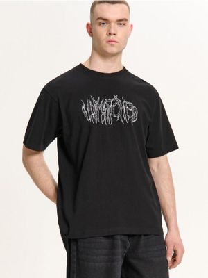 T-shirt męski młodzieżowy ze sklepu: Cropp w kategorii: T-shirty męskie - zdjęcie 4198BBB-532-6969_555HY-99X