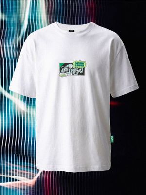 T-shirt męski z napisem ze sklepu: Cropp w kategorii: T-shirty męskie
