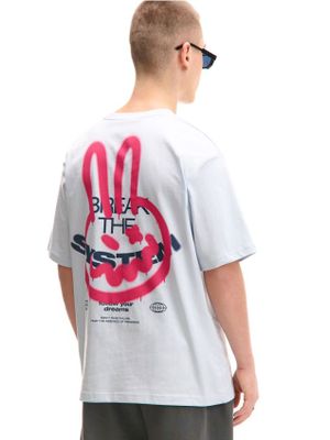 T-shirt męski na wiosnę ze sklepu: Cropp w kategorii: T-shirty męskie - zdjęcie 4198BBB-532-6969_572FN-05X