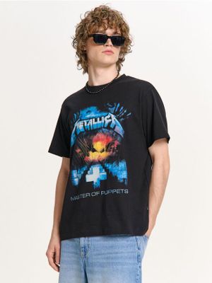 T-shirt męski młodzieżowy ze sklepu: Cropp w kategorii: T-shirty męskie - zdjęcie 4198BBB-532-6969_573HY-99X