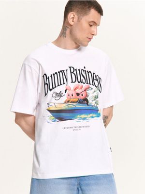 T-shirt męski na wiosnę ze sklepu: Cropp w kategorii: T-shirty męskie - zdjęcie 4198BBB-532-6969_575HY-00X