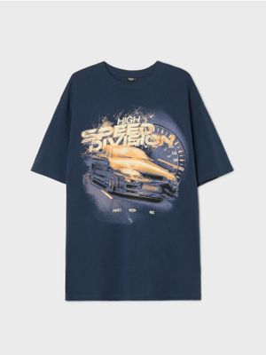 T-shirt męski młodzieżowy ze sklepu: Cropp w kategorii: T-shirty męskie - zdjęcie 4198BBB-532-6969_577FN-59X