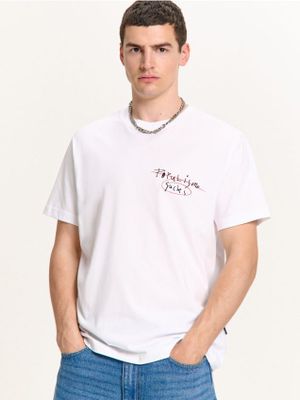 T-shirt męski młodzieżowy ze sklepu: Cropp w kategorii: T-shirty męskie - zdjęcie 4198BBB-532-6969_587HY-00X
