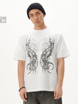T-shirt męski młodzieżowy ze sklepu: Cropp w kategorii: T-shirty męskie