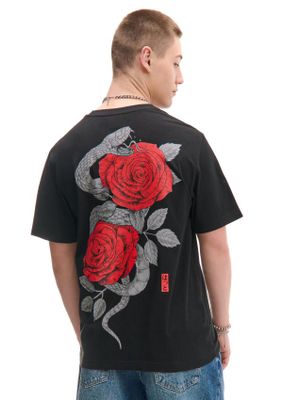 T-shirt męski na wiosnę ze sklepu: Cropp w kategorii: T-shirty męskie - zdjęcie 4198BBB-532-6969_622DE-99X
