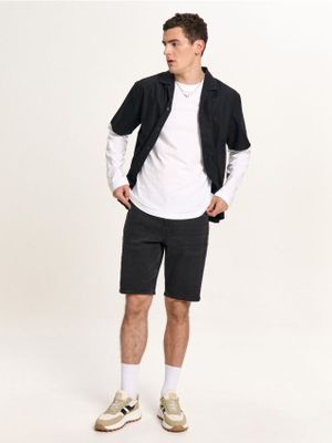 Spodenki męskie casual ze sklepu: Cropp w kategorii: Spodenki męskie - zdjęcie 4198BBB-532-6969_622HX-99J