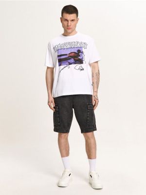 Spodenki męskie ze sklepu: Cropp w kategorii: Spodenki męskie - zdjęcie 4198BBB-532-6969_624HX-90J