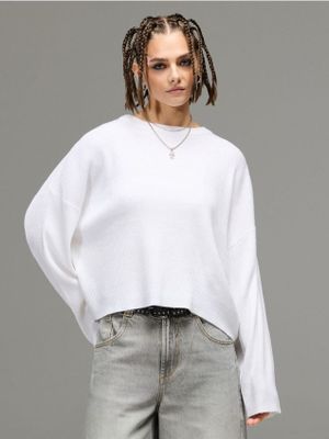 Sweter damski casualowy zimowy ze sklepu: Cropp w kategorii: Swetry damskie - zdjęcie 4198BBB-532-6969_632KA-00X