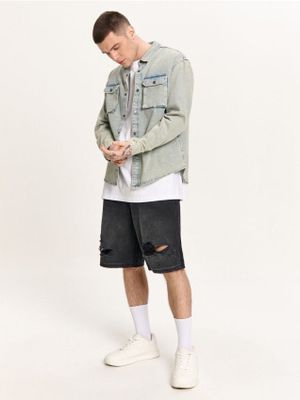 Spodenki męskie letnie ze sklepu: Cropp w kategorii: Spodenki męskie - zdjęcie 4198BBB-532-6969_633HX-99J
