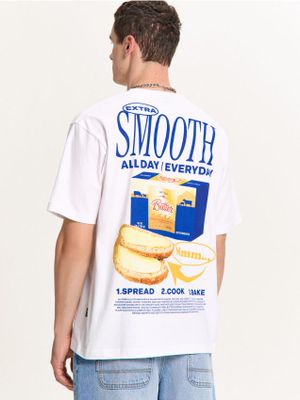 T-shirt męski młodzieżowy ze sklepu: Cropp w kategorii: T-shirty męskie - zdjęcie 4198BBB-532-6969_633HY-00X