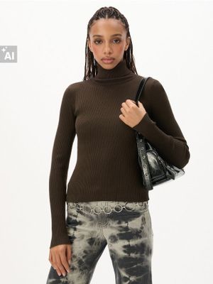 Sweter damski ze sklepu: Cropp w kategorii: Swetry damskie - zdjęcie 4198BBB-532-6969_635KA-88X