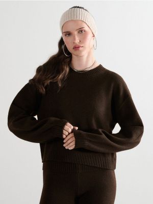Sweter damski ze sklepu: Cropp w kategorii: Swetry damskie - zdjęcie 4198BBB-532-6969_638KA-88X