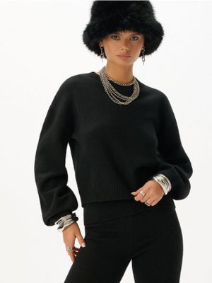 Sweter damski na zimę ze sklepu: Cropp w kategorii: Swetry damskie - zdjęcie 4198BBB-532-6969_638KA-99X