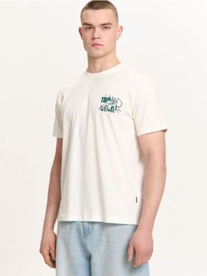 T-shirt męski młodzieżowy na wiosnę ze sklepu: Cropp w kategorii: T-shirty męskie - zdjęcie 4198BBB-532-6969_646HY-01X