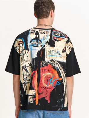 T-shirt męski młodzieżowy wiosenny ze sklepu: Cropp w kategorii: T-shirty męskie - zdjęcie 4198BBB-532-6969_656HY-99X