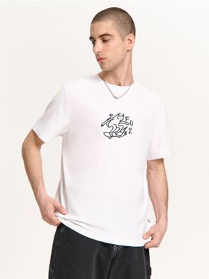 T-shirt męski wiosenny ze sklepu: Cropp w kategorii: T-shirty męskie - zdjęcie 4198BBB-532-6969_658HY-00X