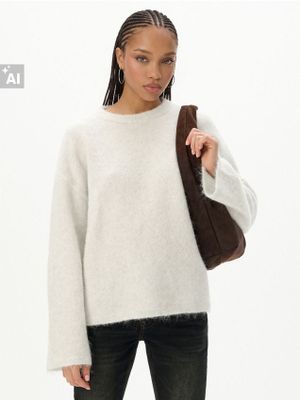 Sweter damski ze sklepu: Cropp w kategorii: Swetry damskie - zdjęcie 4198BBB-532-6969_658KA-01M