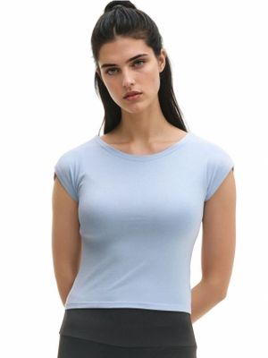 Bluzka damska ze sklepu: Cropp w kategorii: Bluzki damskie - zdjęcie 4198BBB-532-6969_669FO-50X