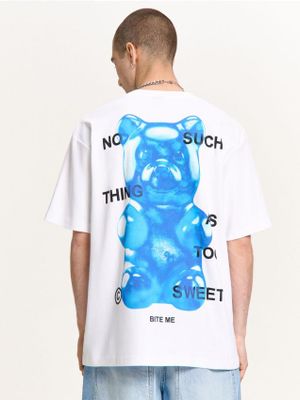T-shirt męski młodzieżowy ze sklepu: Cropp w kategorii: T-shirty męskie - zdjęcie 4198BBB-532-6969_675HY-00X
