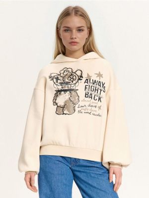 Bluza damska jesienna ze sklepu: Cropp w kategorii: Bluzy damskie - zdjęcie 4198BBB-532-6969_675IK-01X