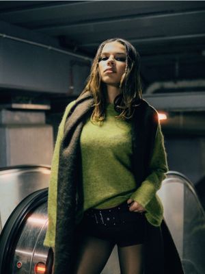 Sweter damski - zielony ze sklepu: Cropp w kategorii: Swetry damskie