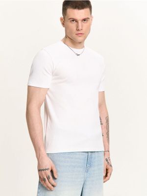 T-shirt męski casual ze sklepu: Cropp w kategorii: T-shirty męskie - zdjęcie 4198BBB-532-6969_676HY-00X