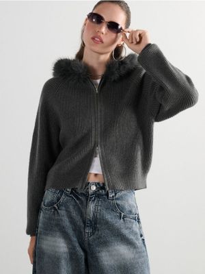 Sweter damski ze sklepu: Cropp w kategorii: Swetry damskie - zdjęcie 4198BBB-532-6969_677KA-86X