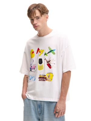 T-shirt męski ze sklepu: Cropp w kategorii: T-shirty męskie - zdjęcie 4198BBB-532-6969_680DE-00X