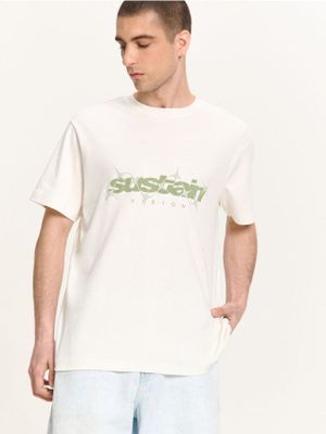 T-shirt męski ze sklepu: Cropp w kategorii: T-shirty męskie - zdjęcie 4198BBB-532-6969_680HY-01X