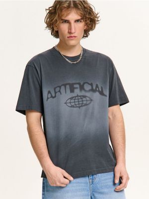 T-shirt męski młodzieżowy ze sklepu: Cropp w kategorii: T-shirty męskie - zdjęcie 4198BBB-532-6969_683HY-90X