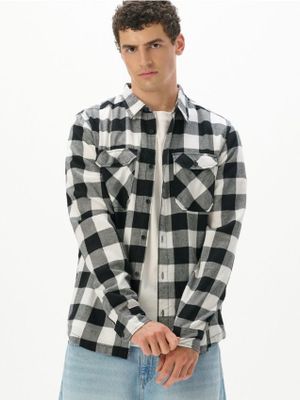 Koszula męska jesienna ze sklepu: Cropp w kategorii: Koszule męskie - zdjęcie 4198BBB-532-6969_686KD-99X