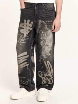 Jeansy męskie na wiosnę ze sklepu: Cropp w kategorii: Jeansy męskie - zdjęcie 4198BBB-532-6969_687HX-99J