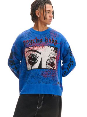 Sweter męski na zimę ze sklepu: Cropp w kategorii: Swetry męskie - zdjęcie 4198BBB-532-6969_689FP-55X