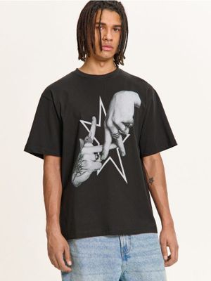 T-shirt męski na wiosnę ze sklepu: Cropp w kategorii: T-shirty męskie - zdjęcie 4198BBB-532-6969_689HY-99X