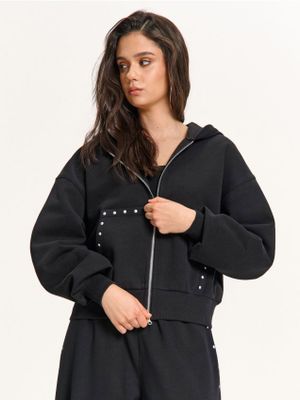 Bluza damska w stylu młodzieżowym ze sklepu: Cropp w kategorii: Bluzy damskie - zdjęcie 4198BBB-532-6969_700IK-99X