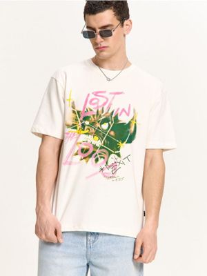 T-shirt męski w stylu młodzieżowym ze sklepu: Cropp w kategorii: T-shirty męskie - zdjęcie 4198BBB-532-6969_707FN-00X