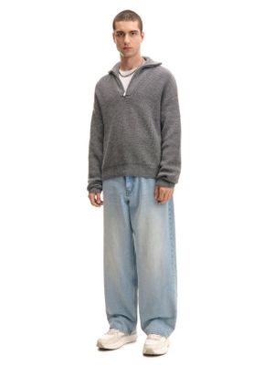 Sweter męski casual zimowy ze sklepu: Cropp w kategorii: Swetry męskie - zdjęcie 4198BBB-532-6969_710FP-90X