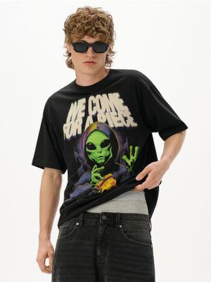 T-shirt męski ze sklepu: Cropp w kategorii: T-shirty męskie - zdjęcie 4198BBB-532-6969_710HY-99X