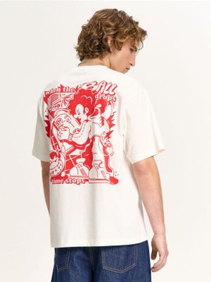 T-shirt męski młodzieżowy ze sklepu: Cropp w kategorii: T-shirty męskie - zdjęcie 4198BBB-532-6969_714HY-01X