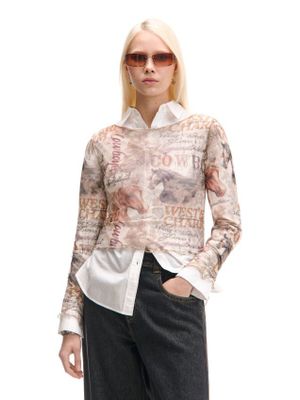 Bluzka damska ze sklepu: Cropp w kategorii: Bluzki damskie - zdjęcie 4198BBB-532-6969_719CU-MLC