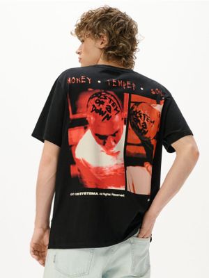 T-shirt męski młodzieżowy ze sklepu: Cropp w kategorii: T-shirty męskie - zdjęcie 4198BBB-532-6969_721HY-99X