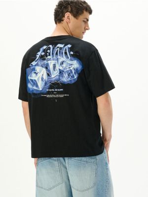 T-shirt męski młodzieżowy ze sklepu: Cropp w kategorii: T-shirty męskie - zdjęcie 4198BBB-532-6969_742HY-99X