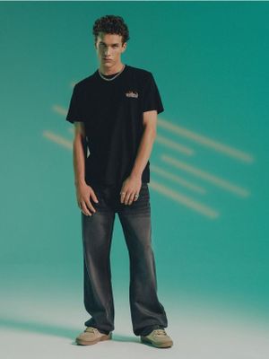 Jeansy męskie casual ze sklepu: Cropp w kategorii: Jeansy męskie - zdjęcie 4198BBB-532-6969_748HX-99J